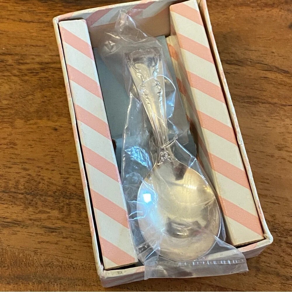Vintage 1947 Silver Baby Spoon By Roger’s Bros IS RD.59